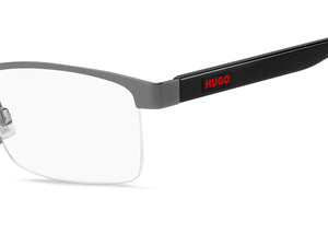 HUGO Square Frames - HG 1199 MATTE DARK RUTHENIUM