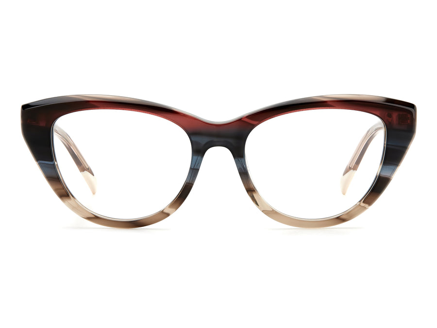 Missoni Cat-Eye Frames - MIS 0114 BROWN HORN RED