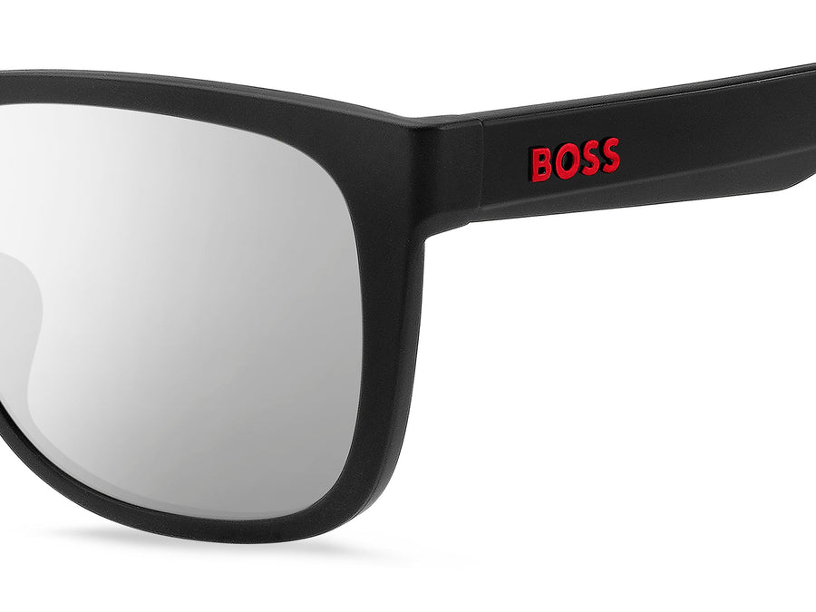 Boss Square Sunglasses - BOSS 1453/F/S MATTE BLACK BLUE