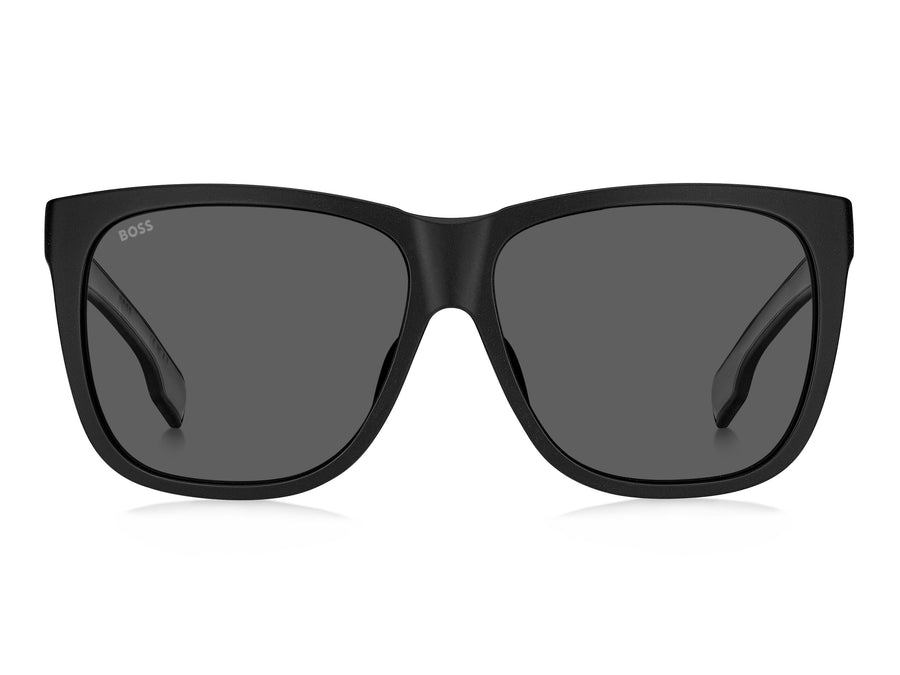 Boss Square Sunglasses - BOSS 1453/F/S MATTE BLACK GREY