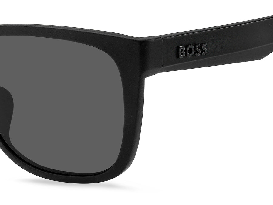 Boss Square Sunglasses - BOSS 1453/F/S MATTE BLACK GREY