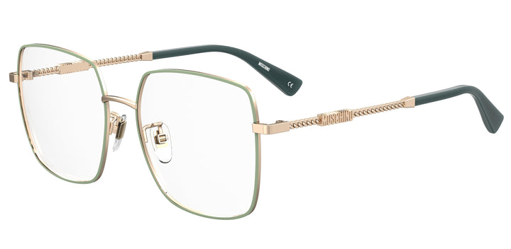 Moschino Square Frames - MOS615/G GOLD GREEN