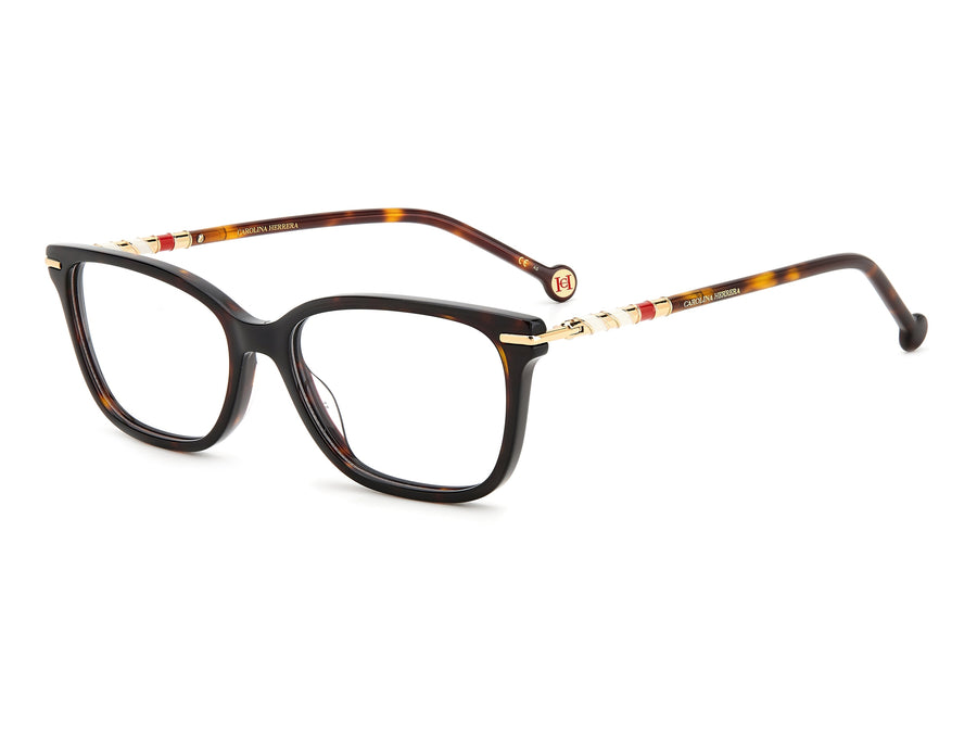 Carolina Herrera Square Frames - HER 0097 HAVANA