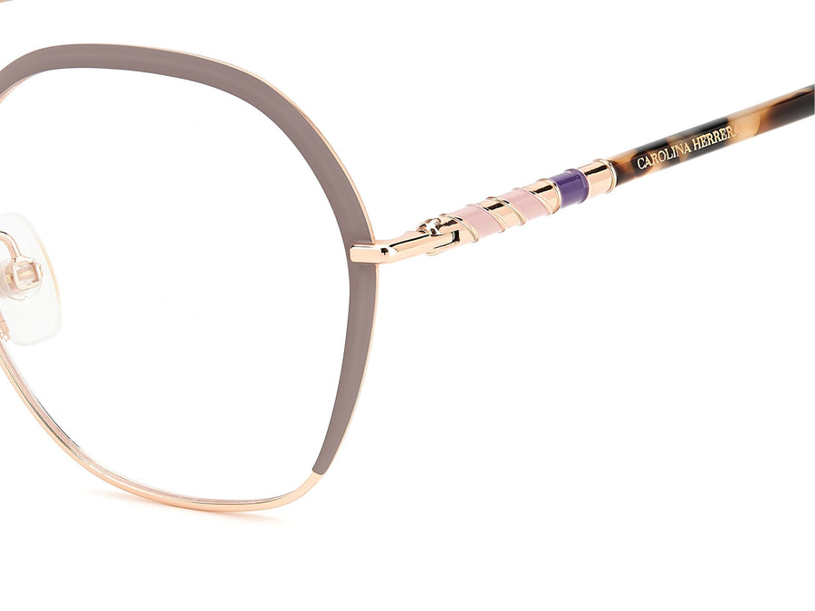 Carolina Herrera Square Frames - HER 0099 GOLD LILAC