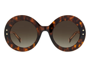 Carolina Herrera Round Sunglasses - HER 0081/S HAVANA