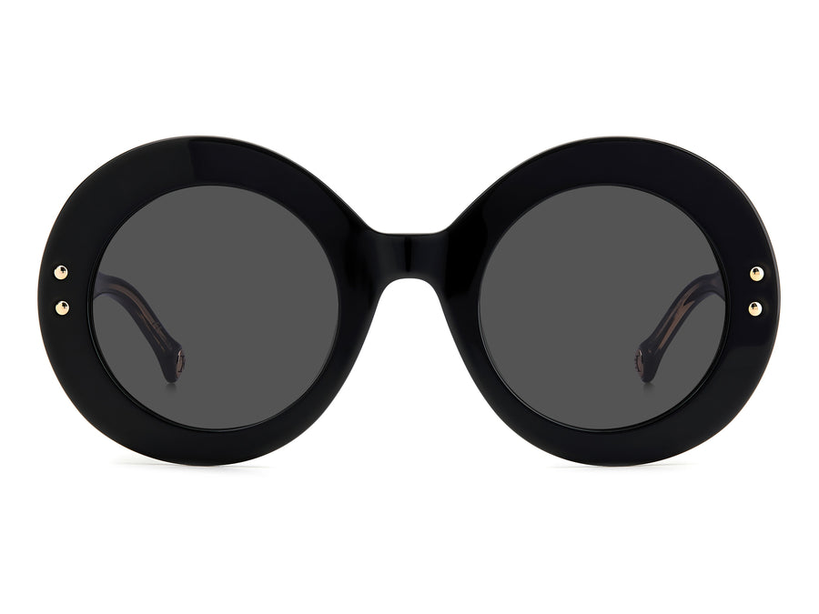 Carolina Herrera Round Sunglasses - HER 0081/S BLACK