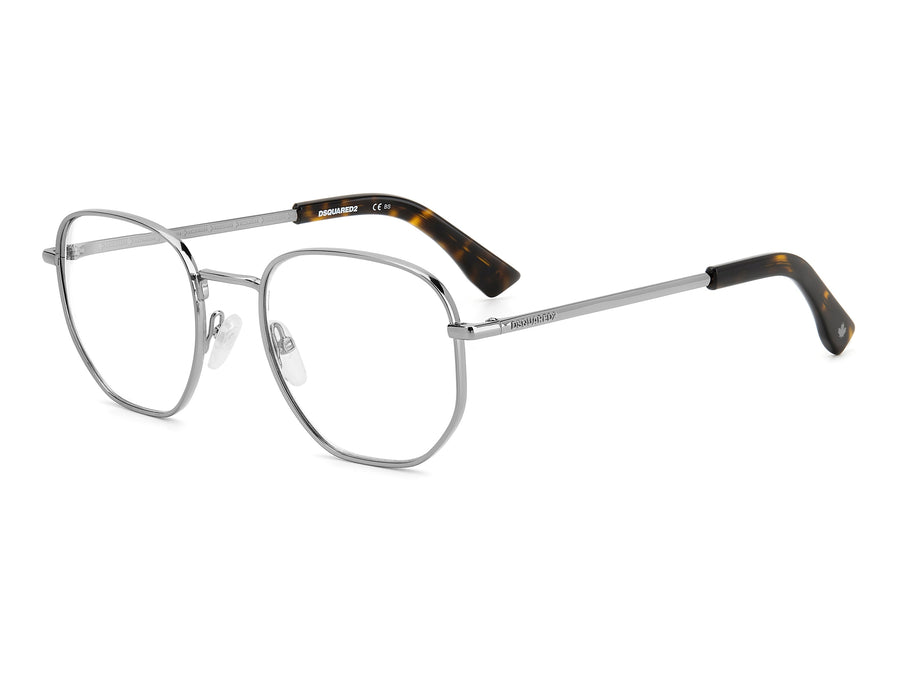 Dsquared Square Frames - D2 0054 RUTHENIUM