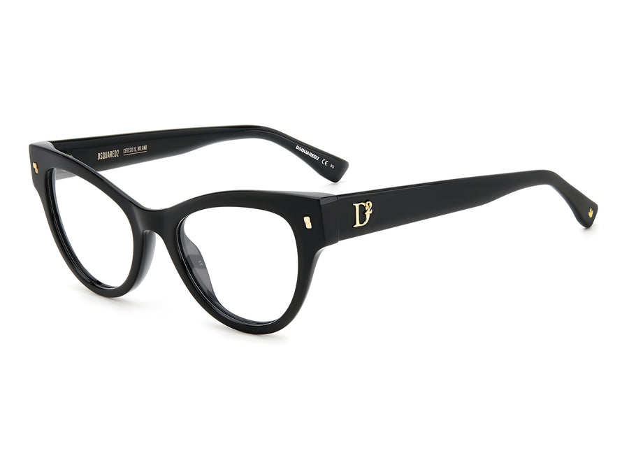 Dsquared Cat-Eye Frames - D2 0070 Black