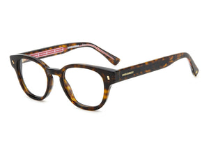 Dsquared Square Frames - D2 0057 HAVANA