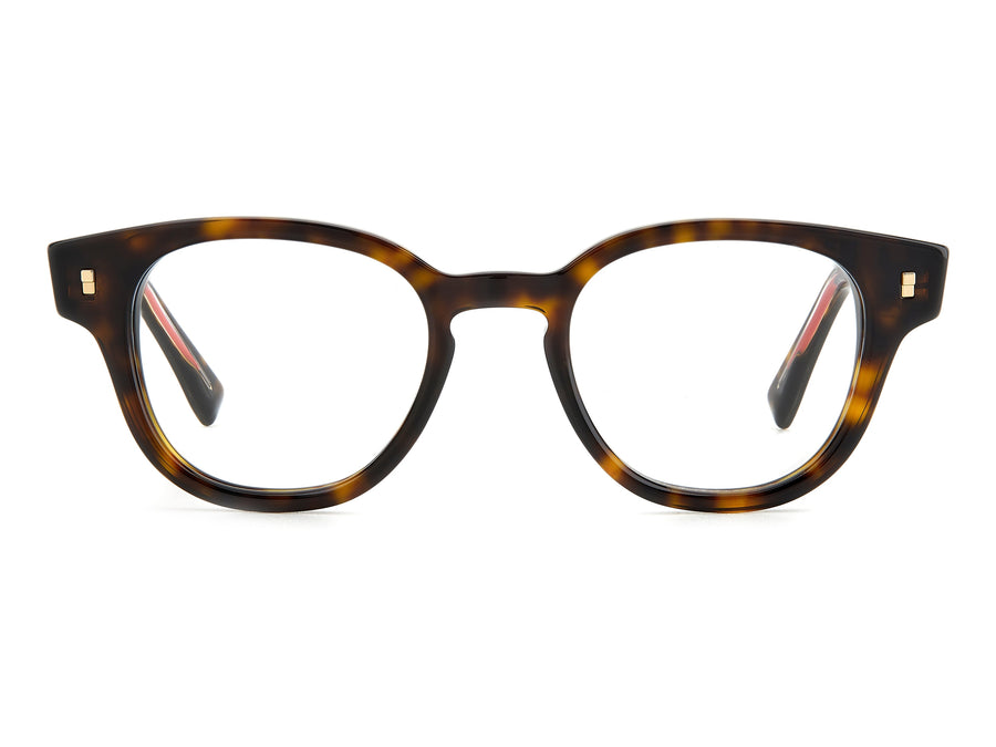 Dsquared Square Frames - D2 0057 HAVANA