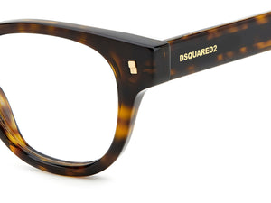 Dsquared Square Frames - D2 0057 HAVANA