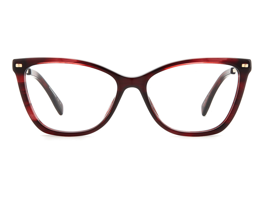 Dsquared Square Frames - D2 0068 Red Horn