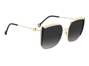 Carolina Herrera Square Sunglasses - HER 0111/S BLACK NUDE