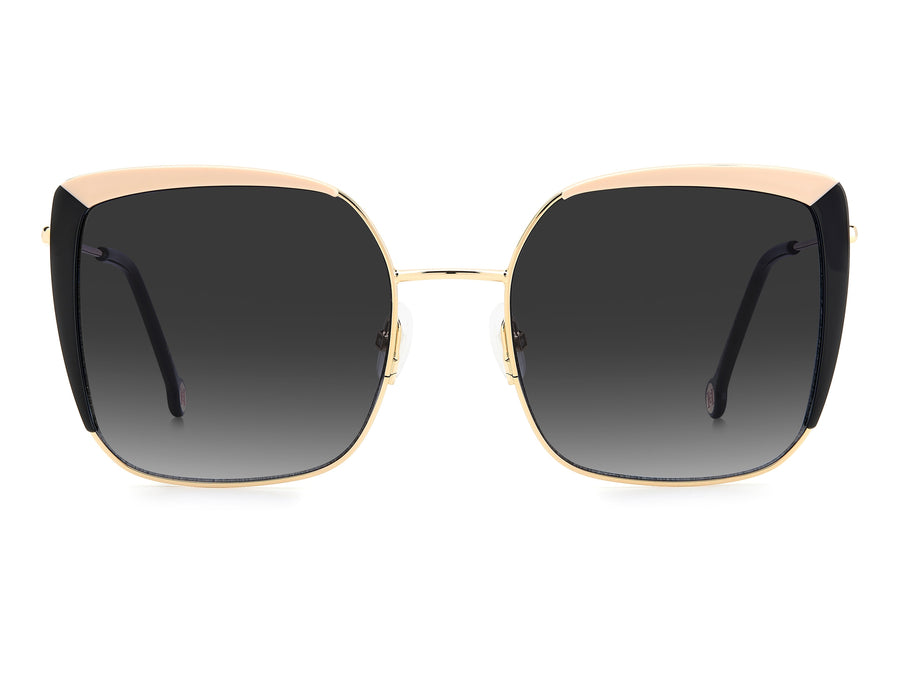 Carolina Herrera Square Sunglasses - HER 0111/S BLACK NUDE