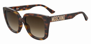 Moschino Square Sunglasses - MOS146/S HAVANA 2