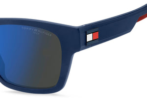 Tommy Hilfiger Square sunglasses  - TH 1975/S Matte Blue