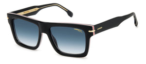Carrera Square Sunglasses - CARRERA 305/S Striped Black