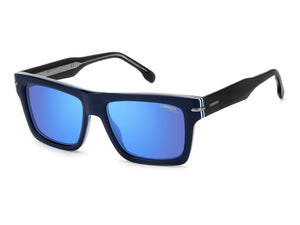 Carrera Square sunglasses - CARRERA 305/S Blue Stripes Blue