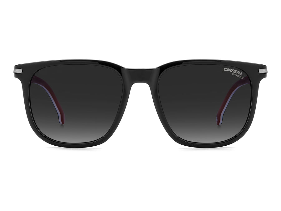 Carrera Square Sunglasses - CARRERA 300/S Striped Black