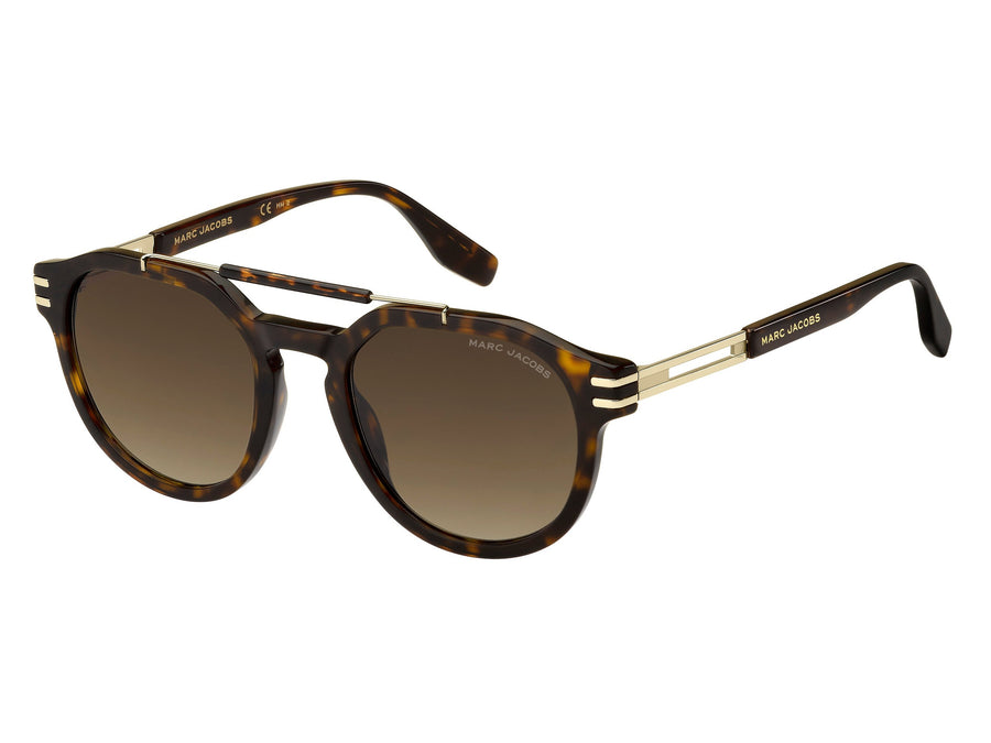 Marc Jacobs Round Sunglasses - MARC 675/S HAVANA