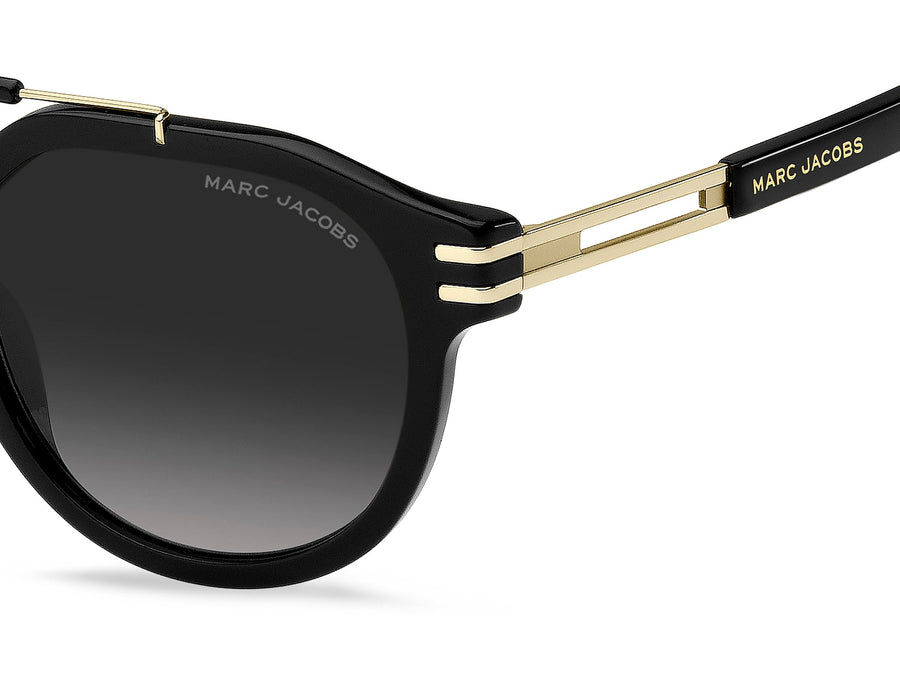 Marc Jacobs Round Sunglasses - MARC 675/S BLACK