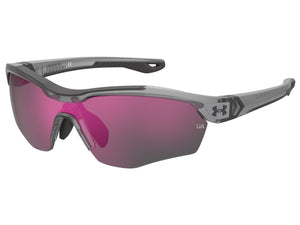 Under Armour Mask Sunglasses - UA YARD PRO JR Crystal Grey