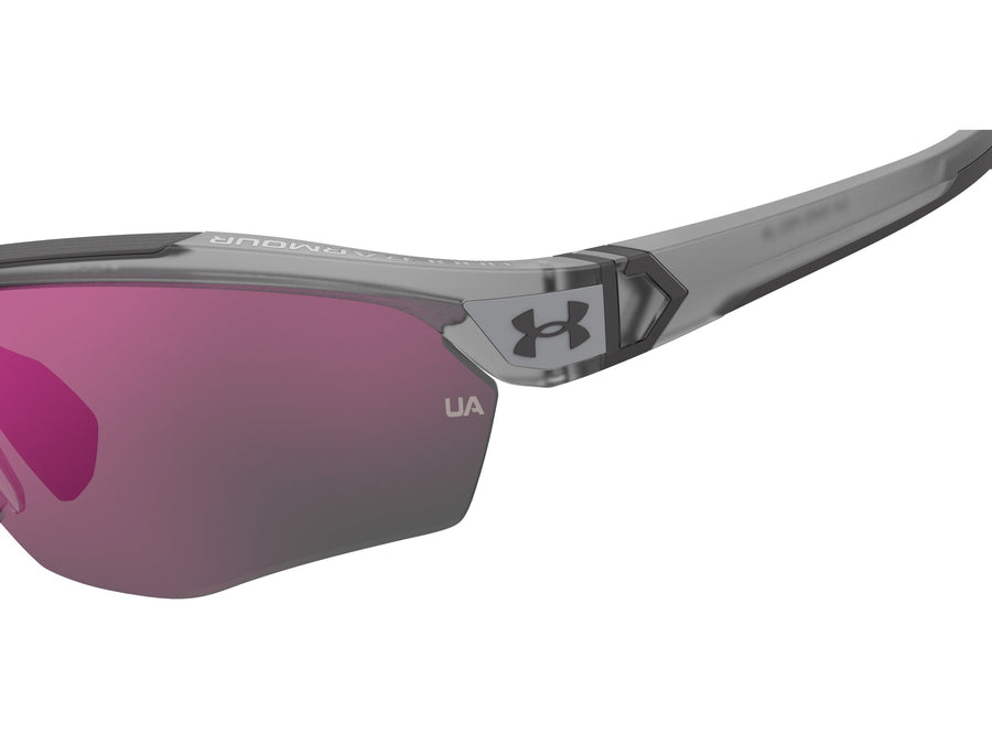 Under Armour Mask Sunglasses - UA YARD PRO JR Crystal Grey