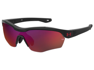 Under Armour Mask Sunglasses - UA YARD PRO JR Black Red