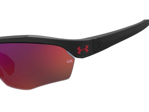 Under Armour Mask Sunglasses - UA YARD PRO JR Black Red