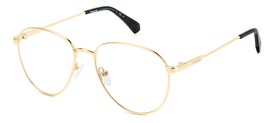 Polaroid Aviator Frames - PLD D486 Gold