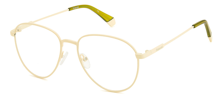 Polaroid Aviator Frames - PLD D486 MATTE     IVORY