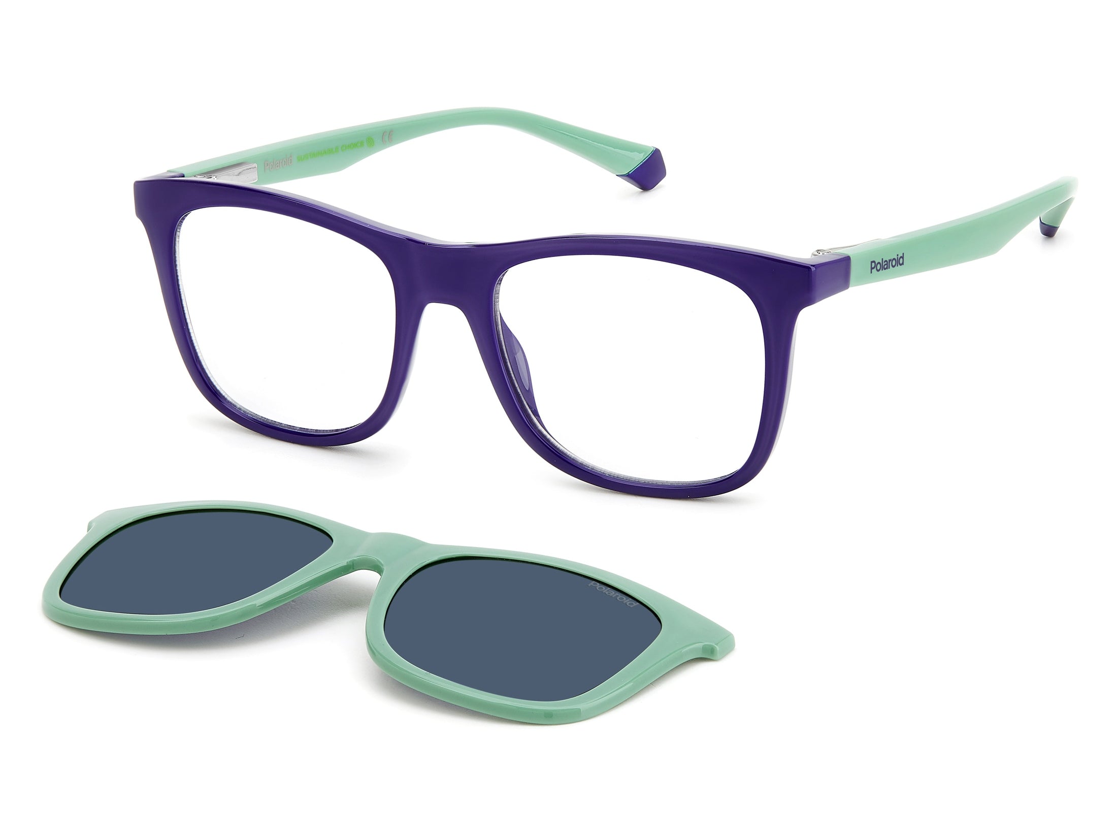 Polaroid Kids Clip On Sunglasses