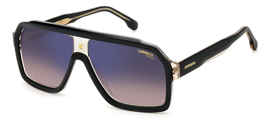 Carrera Square Sunglasses - CARRERA 1053/S Black Beige