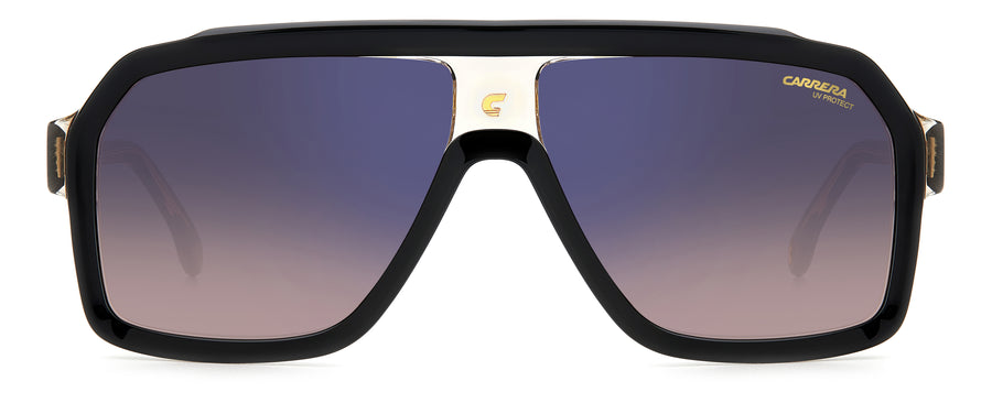 Carrera Square Sunglasses - CARRERA 1053/S Black Beige