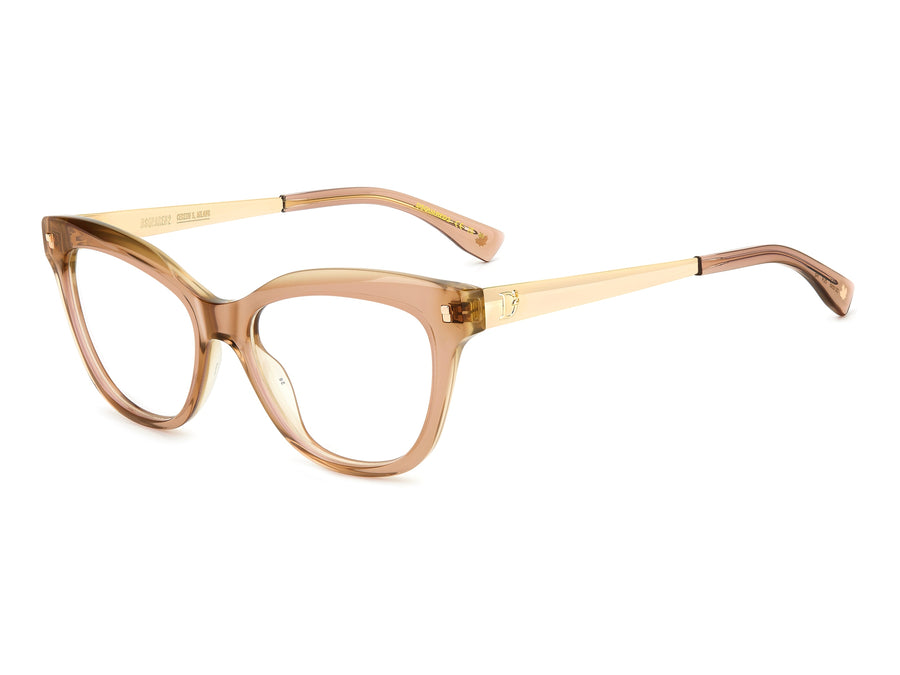 Dsquared Square Frames - D2 0095 Nude Beige