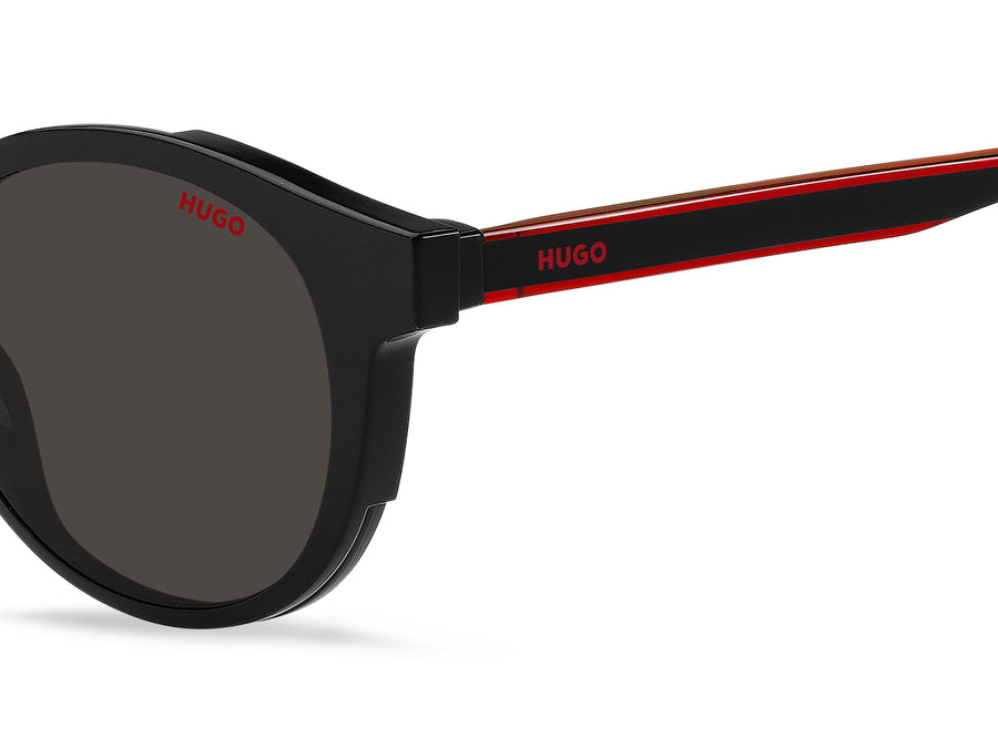 HUGO Round Sunglasses - HG 1244/CS BLACK