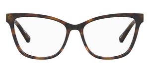 Love Moschino Square Frames - MOL615 HAVANA 2