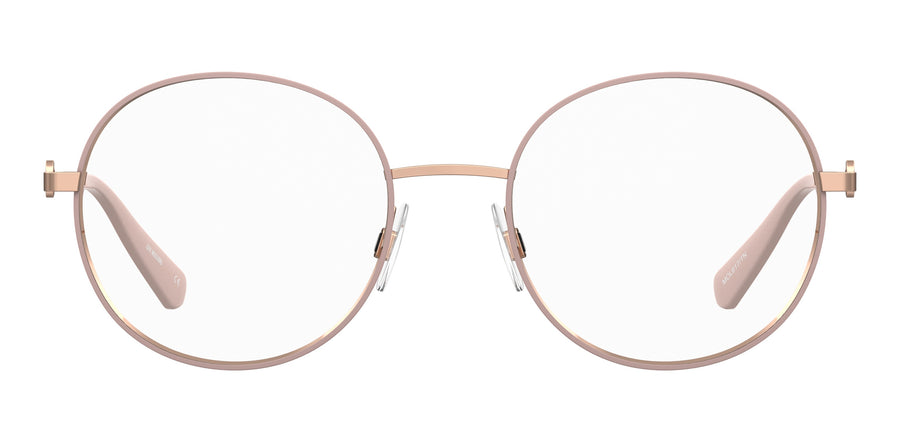 Love Moschino Round Frames - MOL617/TN Copper Gold Nude