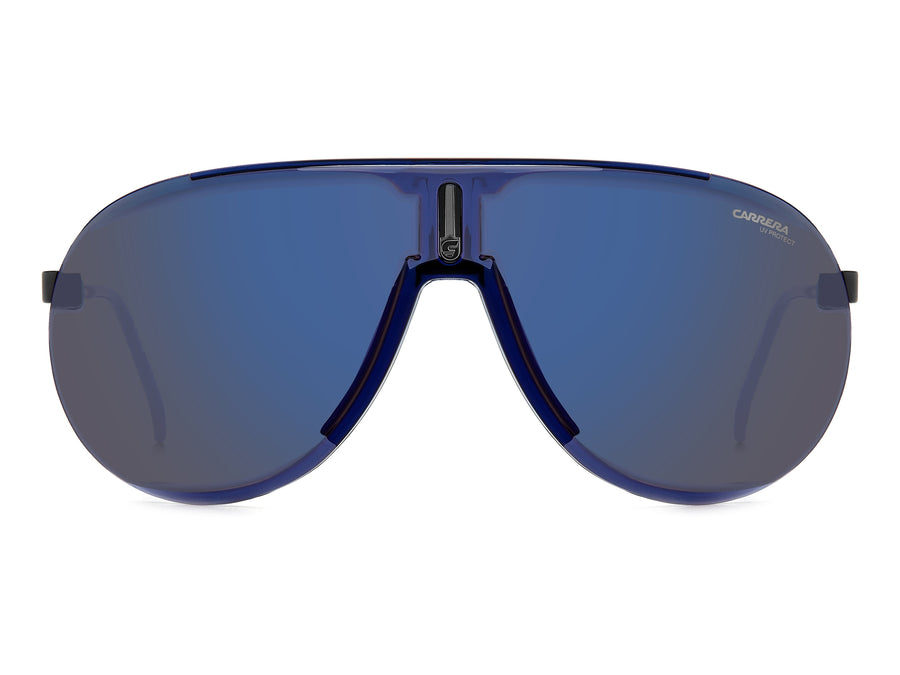 Carrera Aviator Sunglasses - SUPERCHAMPION Black Blue