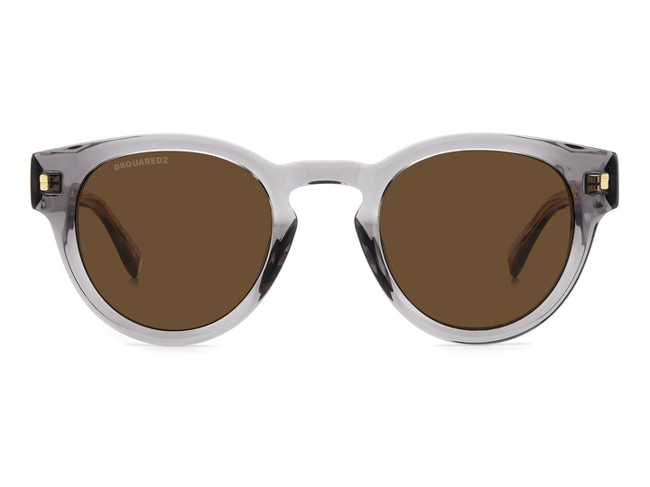 Dsquared Round Sunglasses - D2 0077/S Grey