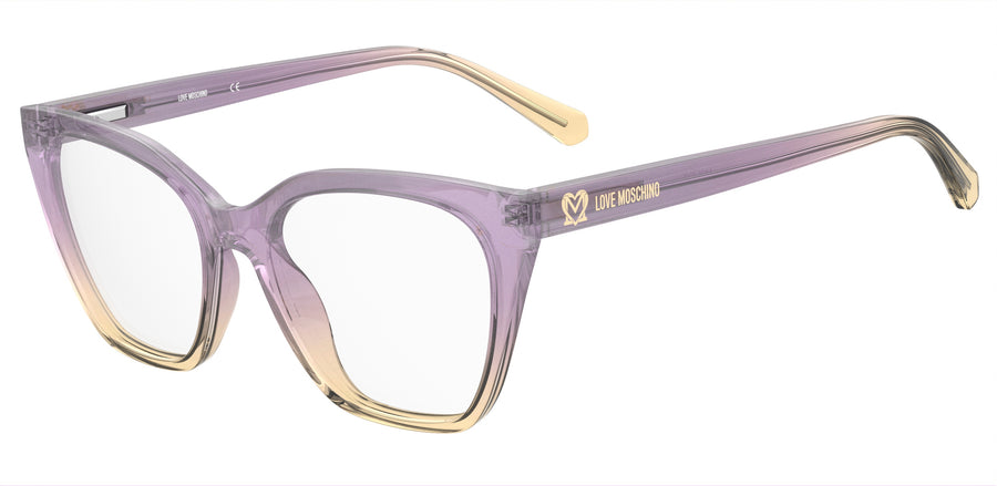 Love Moschino Square Frames - MOL627 Lilac