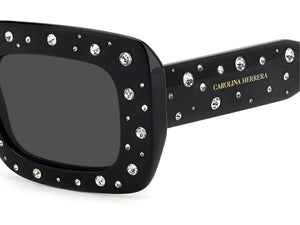 Carolina Herrera Square Sunglasses - HER 0131/S BLACK