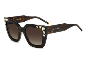 Carolina Herrera Square Sunglasses - HER 0130/S HAVANA