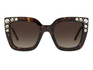 Carolina Herrera Square Sunglasses - HER 0130/S HAVANA