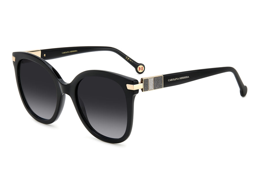 Carolina Herrera Square Sunglasses - HER 0134/S BLACK