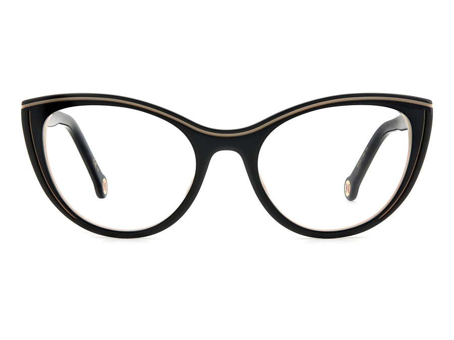 Carolina Herrera Cat-Eye Frames - HER 0171 BLACK NUDE