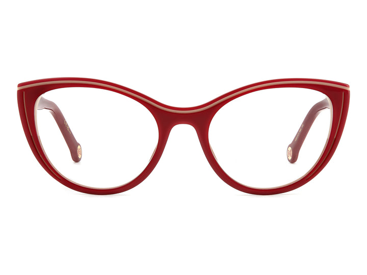 Carolina Herrera Cat-Eye Frames - HER 0171 BURGUNDY BEIGE