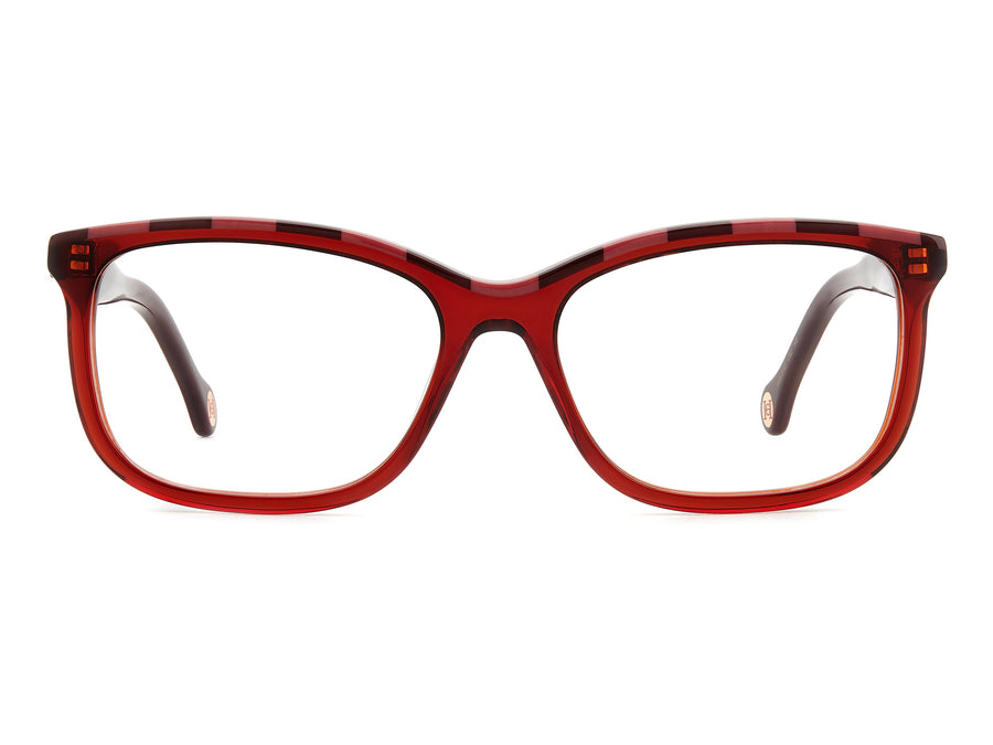 Carolina Herrera Square Frames - HER 0147 BURGUNDY RED