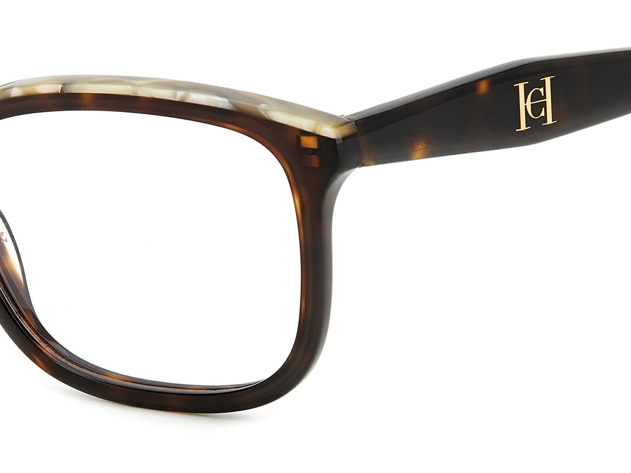 Carolina Herrera Square Frames - HER 0147 HAVANA WHITE