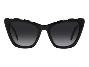 Carolina Herrera Square Sunglasses - HER 0129/S BLACK WHITE